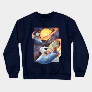 Space Flight Crewneck Sweatshirt